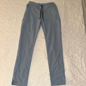 Dusty blue women’s figs pants